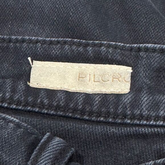 Anthropologie Pilcro The Heritage Boyfriend Jeans Black Women’s 27 - Picture 5 of 7